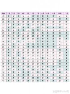 ​2023清宫图生男生女预测：虚岁、农历受孕月份详解
