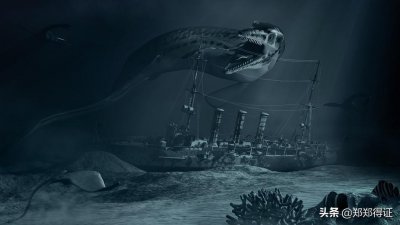 ​「挪威海怪克拉肯」地球深海处真实存在的生物，吞噬经过的海船