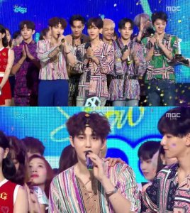 ​EXO获《音乐中心》冠军 累计11座音乐节目冠军