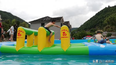 ​株洲有个乡村水上乐园，水源采用深山泉水，可直接饮用