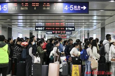​单日创新高！怀化高铁南站春节期间发送旅客超19万人次