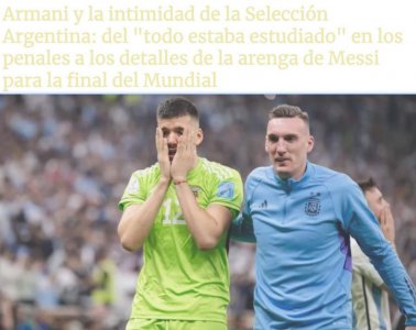​阿尔玛尼：梅西世界杯决赛前演讲鼓舞人心,让我们想上场吃掉对手