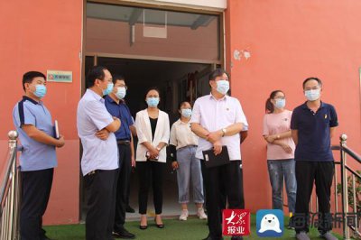 ​滨州市城市管理局副局长孟祥东到沾化区泊头镇实验学校督导秋季开学工作
