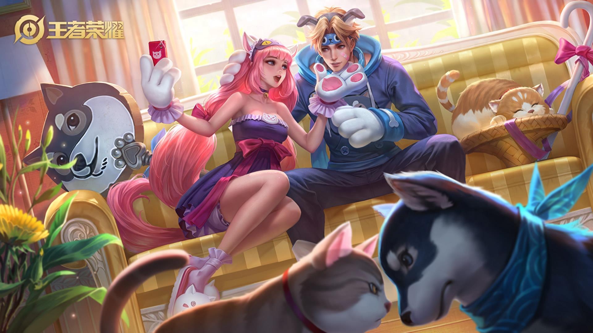 王者荣耀:孙策原画壁纸大全,光明之海,海之征途,猫狗日记