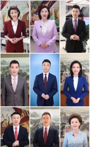 ​《新闻联播》主持人，5对最佳俊男靓女搭档