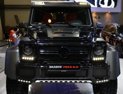 ​最贵的国内罕见6轮车型 它就是奔驰G63AMG 6x6超级皮卡 忽视一切