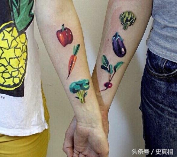 几款最适合情侣的专属纹身，一款比一款更精致