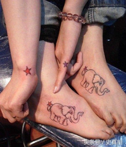 几款最适合情侣的专属纹身，一款比一款更精致