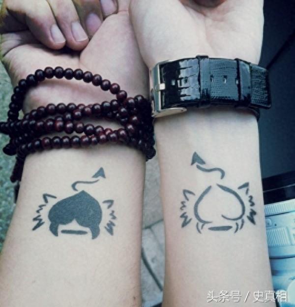 几款最适合情侣的专属纹身，一款比一款更精致