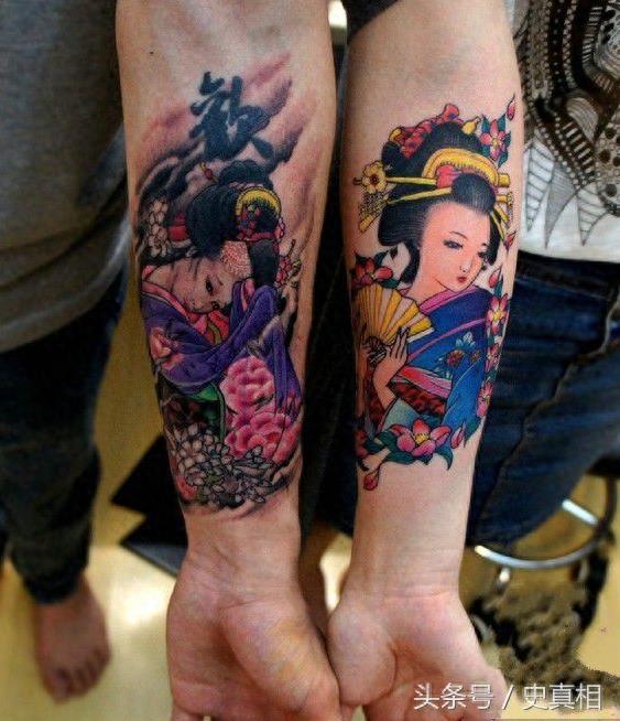 几款最适合情侣的专属纹身，一款比一款更精致