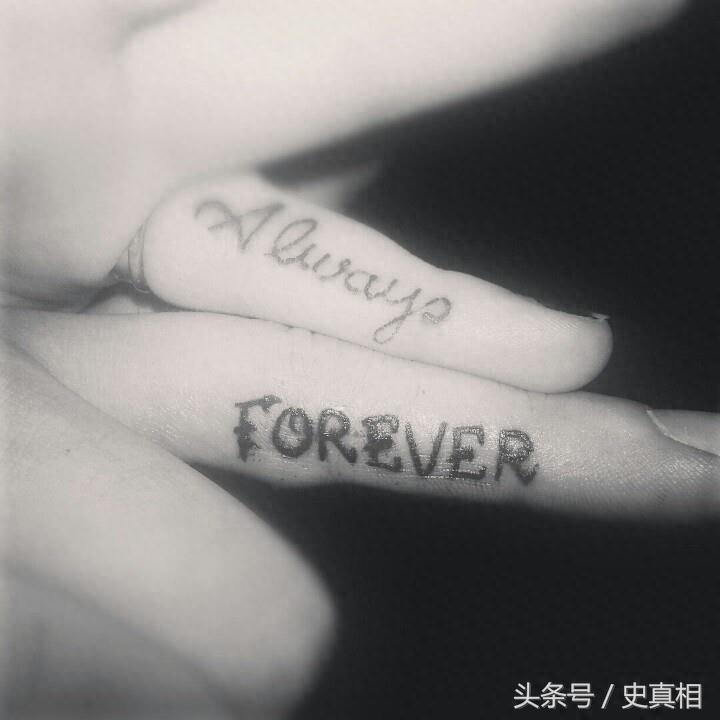 几款最适合情侣的专属纹身，一款比一款更精致