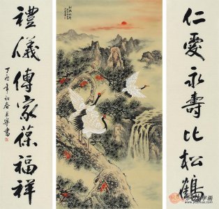 ​人气客厅中堂挂画力荐作品 每一副都让你爱不释手！