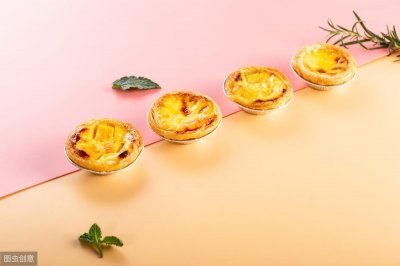 ​2个蛋挞的热量相当于1500g白菜？热量测评