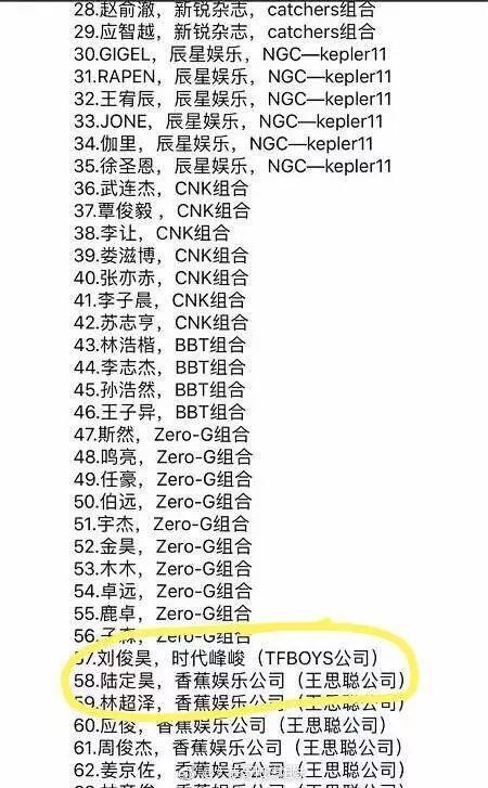偶像练习生第二季出道的人有哪些（偶像练习生出道后和TF二团）(11)