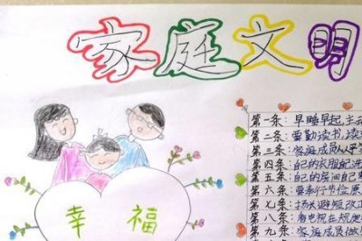 ​家庭公约十条简短