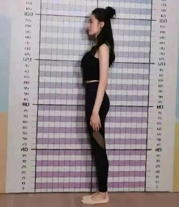 ​张天爱真实身高曝光！独家调查：165才是她的标准身高！