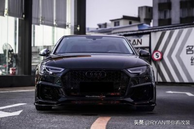 ​奥迪A4改装案例——是被黑暗赋予了天赋的黑武士！
