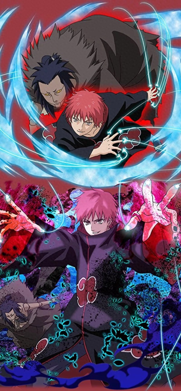 火影忍者晓组织炫酷壁纸推荐,个人特征与专属招式全体现