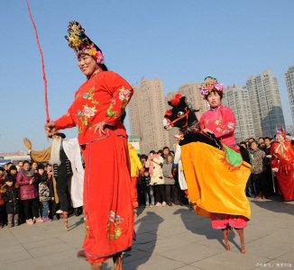 ​一种独特的山西民间艺术形式——祁县武秧歌