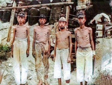 ​镜头下真实的日本鬼子：图5被揍成“猪头”的日军俘虏