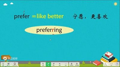 ​掌握英语常用词汇用法理解英语句意更准prefer句型用...