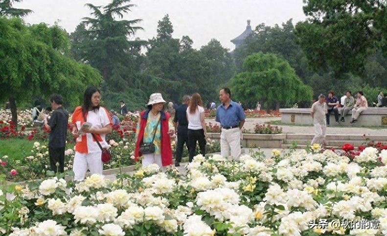 北京天坛公园,始建明永乐十八年1420年。全国文明风景旅游示范点