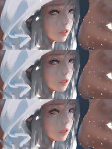 ​手机壁纸：鬼刀壁纸！黑白圣堂血天使，天剑鬼刀阿修罗