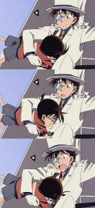 ​名侦探柯南：壁纸分享，怪盗基德真的好帅！小兰好温柔