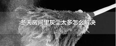 ​冬天房间里灰尘太多怎么解决