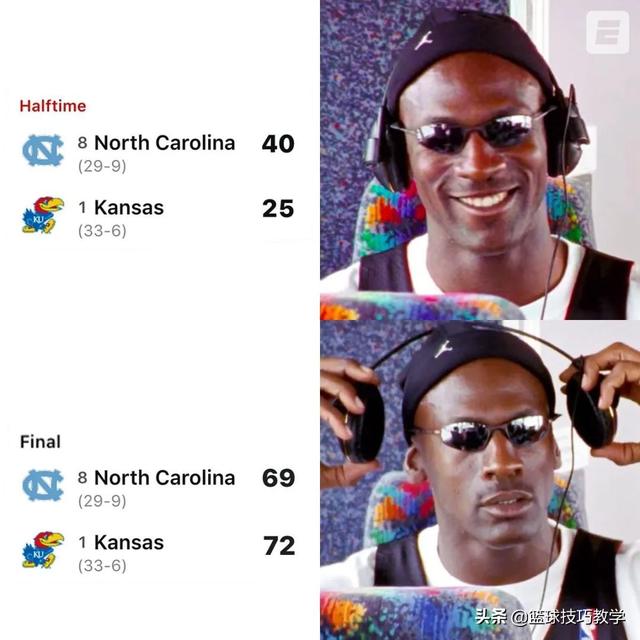 乔丹ncaa决赛（疯狂三月NCAA史上最大逆转）(3)