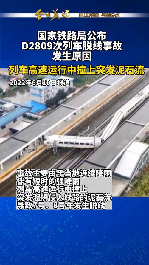 d2809次列车事故泥石流现场(D2809次旅客列车在贵州榕江站撞上泥石流脱线)
