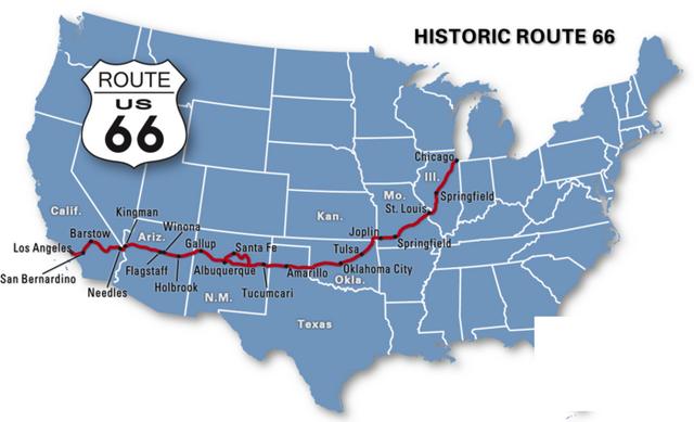 中巴公路骑行攻略(公路之母Route66让人魂牵梦想的地方)(2)