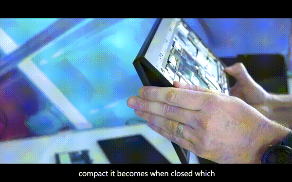 联想5g折叠屏幕笔记本电脑（你还觉得折叠屏只是噱头）(9)