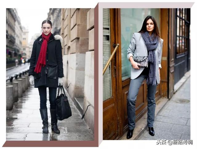 薄围巾的系法图解(保暖还好看的7种系围巾系法一定要学)(4)