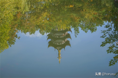 张家港也有香山，比北京香山历史悠久，秋季美如诗画