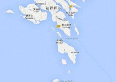 ​法罗群岛面积为1399平方千米，法罗群岛是丹麦海外领土