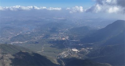 ​莲峰叠翠，省级森林公园，汕尾海丰莲花山