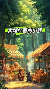 ​《卖烤红薯的小熊》——一段关于香气与爱的童话故事