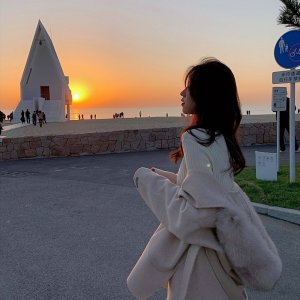 ​女生背影唯美高清头像图