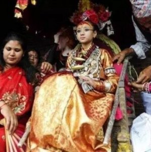 ​解开尼泊尔“活女神”库玛丽的神秘面纱