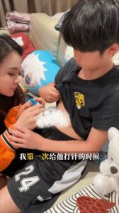 ​邹市明二儿子8岁就停止发育，11岁身高才1米36 决定打生长针来增高