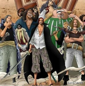 ​海贼王漫画—科普篇 红发海贼团全成员介绍 唯一有“能力”的人