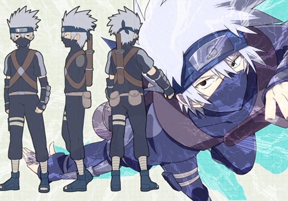 P站火影忍者系列精美插画图集：我在你身旁，而你一直注视着我