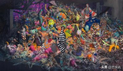 ​奇形怪状的人物「世界著名的人物油画·高清版」