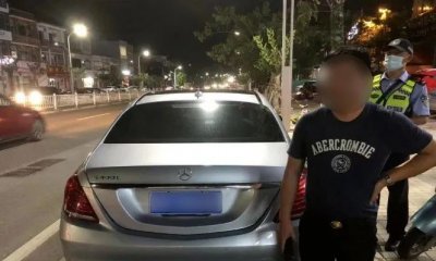 ​奇葩！司机酒驾遇交警掉头就跑，不料直接拐进公安局大院