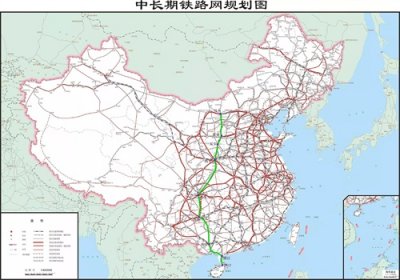 ​包海高铁通道设计时速350km的里程可以排进16个通道前五位