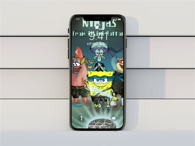 ​「动漫壁纸」海绵宝宝特辑，耍狠的人才能征服世界