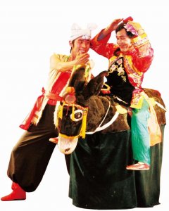 ​非遗名片 | 靖边跑驴：“驴”背上的舞蹈