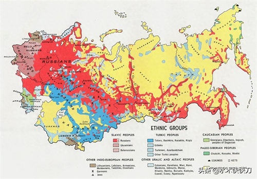 苏联俄罗斯地图