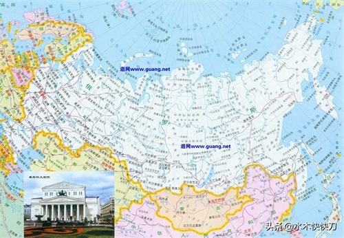 苏联俄罗斯地图